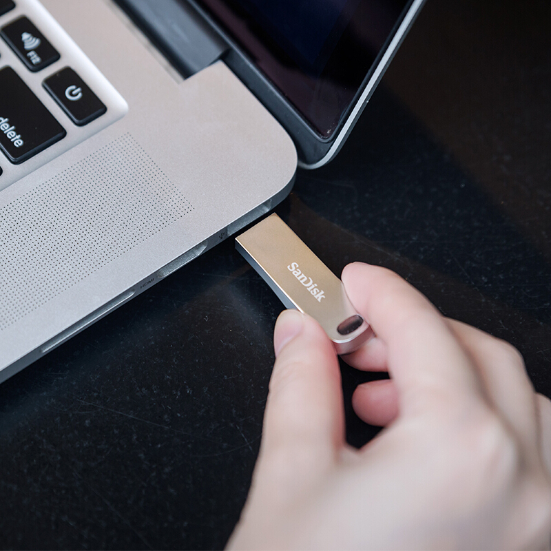 闪迪sandisku盘64g酷奂cz74高速usb31闪存盘全金属外壳安全加密150m