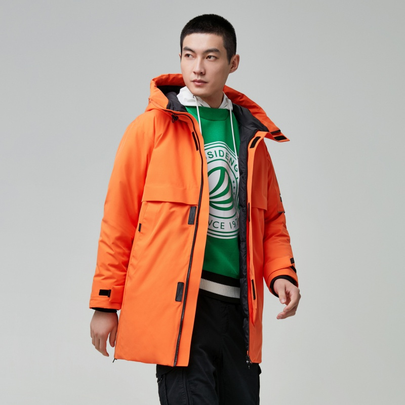 波司登羽绒服2020年新款男中长款设计师潮潮流帅气鹅绒B00143233