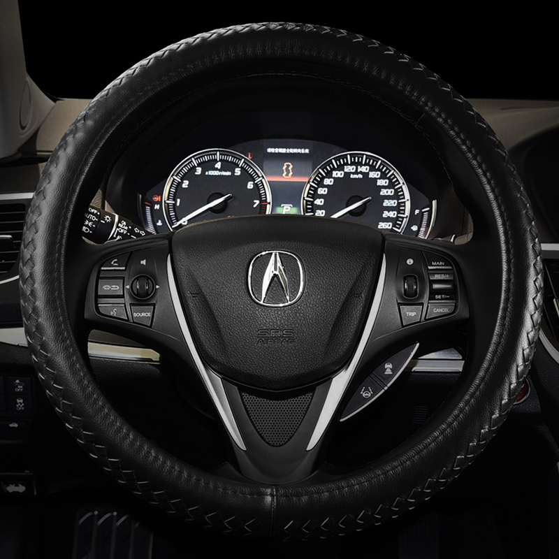 讴歌CDX ILX TLX MDX RDX ZDX RLX TLRL真皮汽车方向盘套四季把套