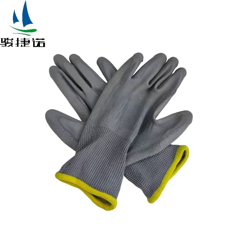 骏捷诺PU掌部涂层手套1双装/双高清大图