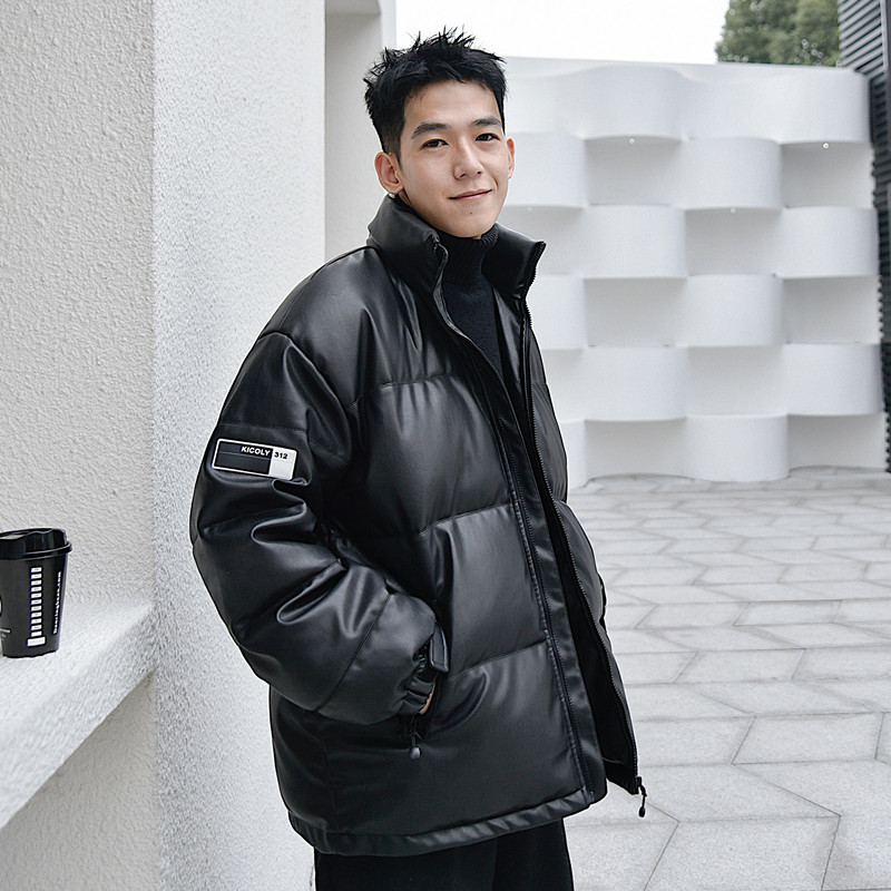 baluoshang冬装加厚棉衣男宽松潮流棉服防风立领棉袄外套2020新款保暖