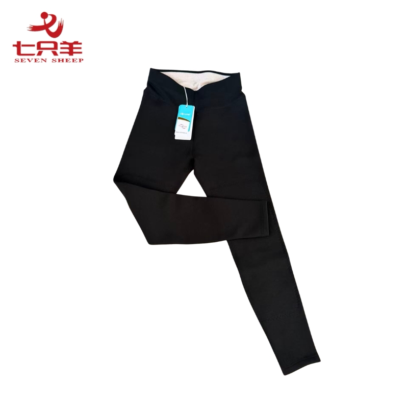 七只羊 女士棉裤羊毛裤 QZY-06 条高清大图
