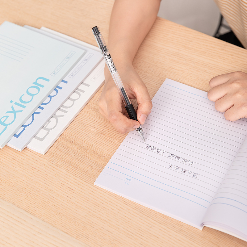 得力(deli) 7984 笔记本/记事本无线胶装软抄本记事本 工作笔记本子文具办公用品 A5/58张 12本装高清大图