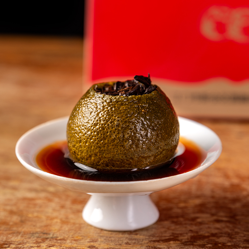 柑之饴 壹品天马小青柑 新会柑普 红罐250g
