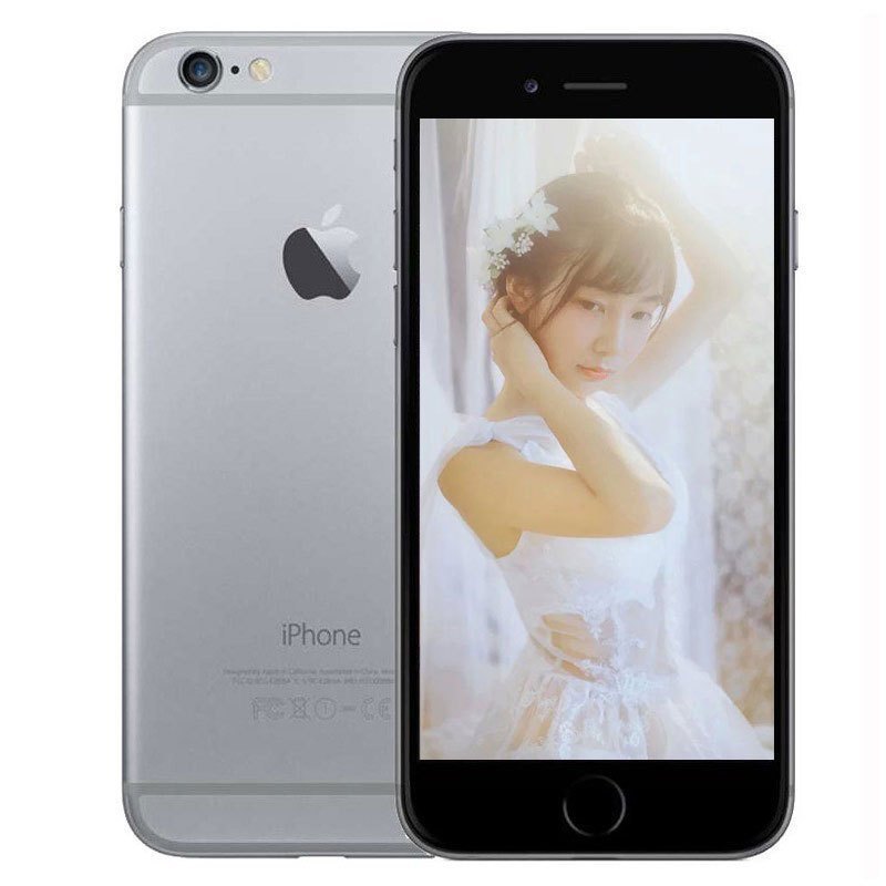 [二手9成新]apple 苹果6plus/iphone 6plus 灰色 16gb 移动联通4g版