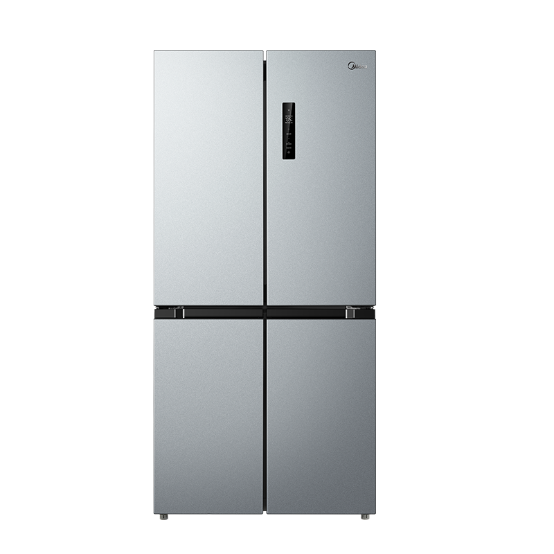 [自营]美的冰箱(Midea)480升十字对开冰箱一级智能双变频电冰箱双循环风冷无霜大容量BCD-480WSPZM(E)高清大图