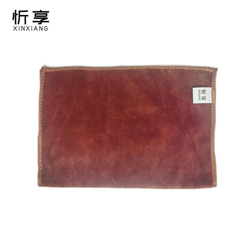 忻享 咖色吸水纤维抹布60*30cm/条