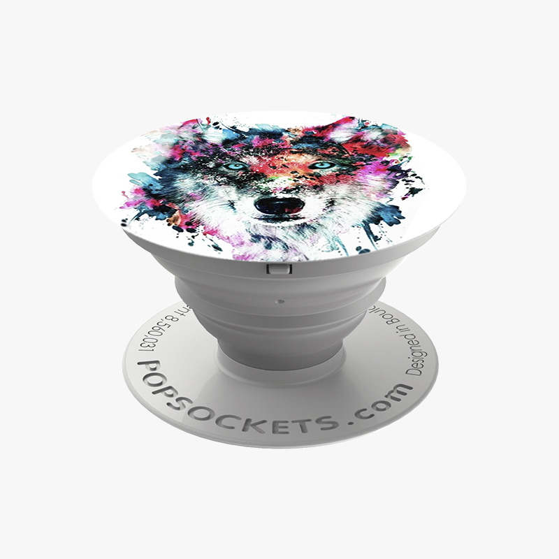 PopSockets 泡泡骚 抖音神器 网红手机气囊支架 清新萌物 狼