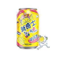屈臣氏(Watsons)新奇士 爽酷咸柠檬果冻汽水 300ml*12 整箱装