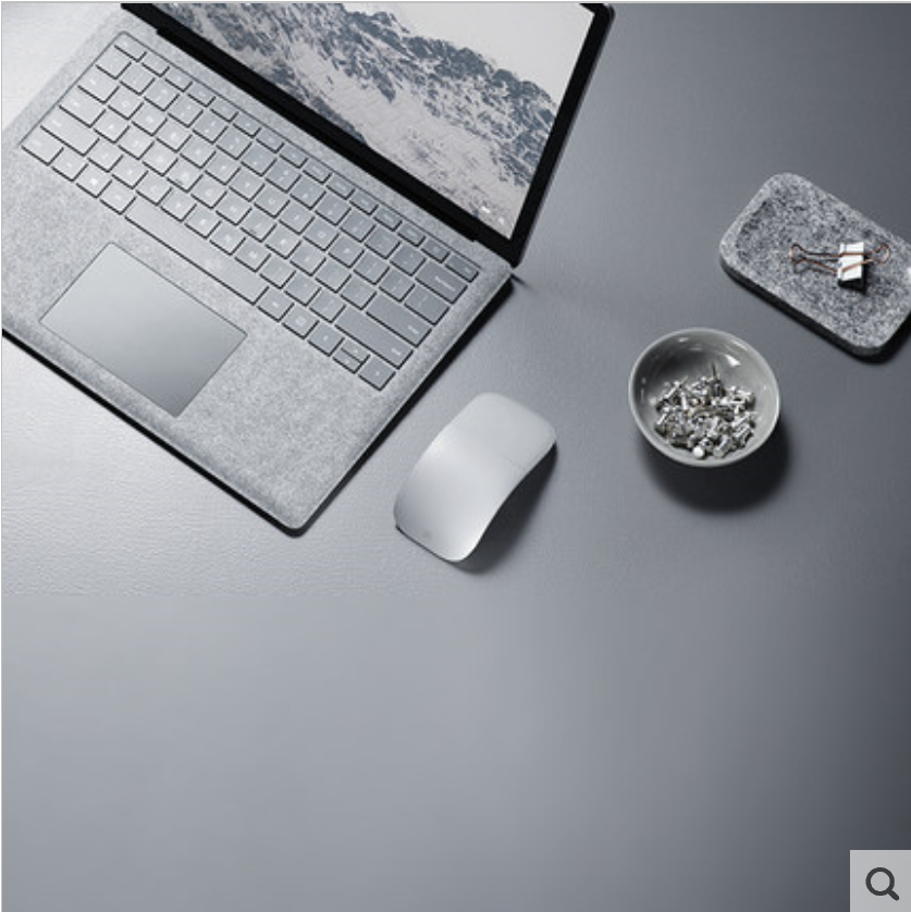 微软Surface平板笔记本电脑 Arc Touch蓝牙鼠标 便携可折叠 亮铂金 酒红 灰钴蓝 冰晶蓝 波比红 原装正品高清大图