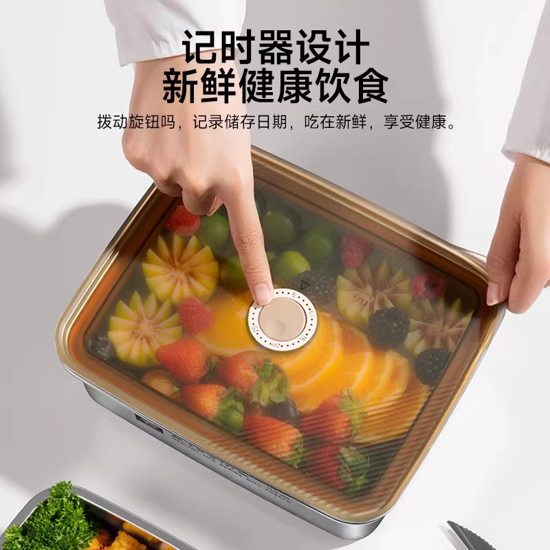 康巴赫304不锈钢保鲜盒系列(多规格可选)高清大图