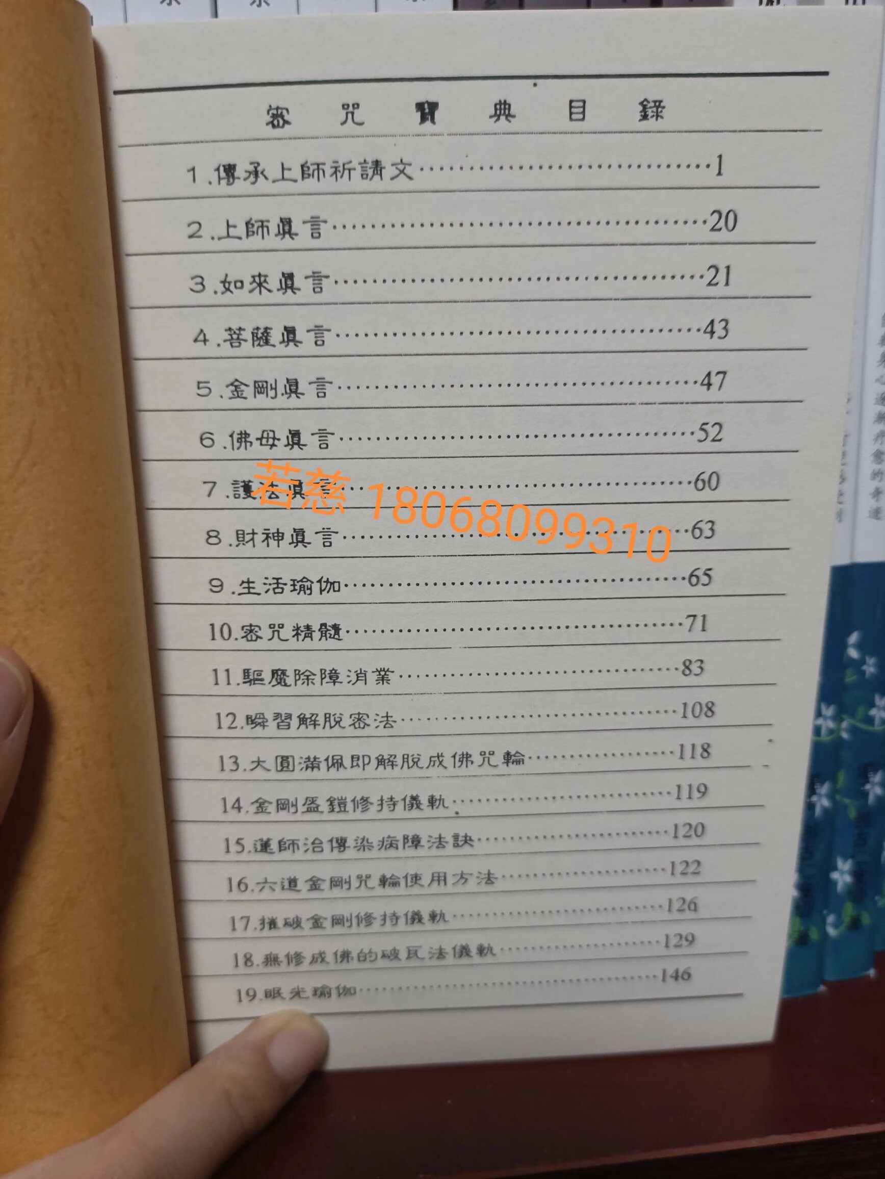 正版密咒宝典(藏汉对照)高清大图
