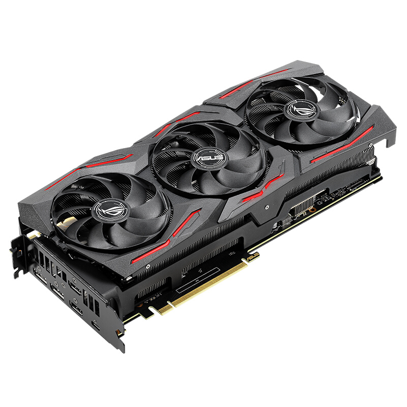 攀升 华硕(ASUS)ROG-STRIX-RTX2080S-A8G-GAMING 2080 SUPER 1650-1860MHz 15500MHz 猛禽游戏显卡8G