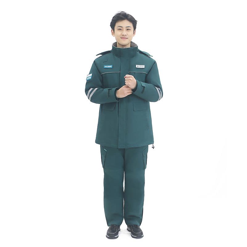 燕舞BD2AF2523206F2F建设高强版冬职业装(絮片)150-195(计价单位:套)绿色图片