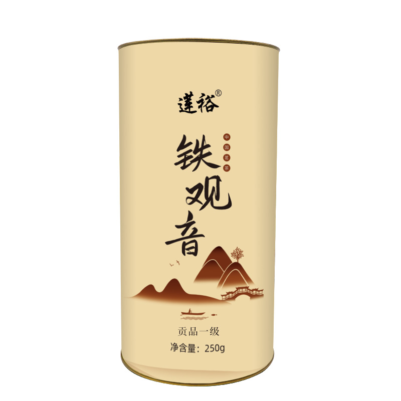 莲裕铁观音贡品一级250克桶高清大图