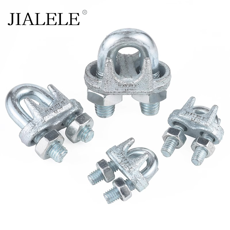 JIALELE 钢线卡子紧固件 M20(强度4.8)个高清大图