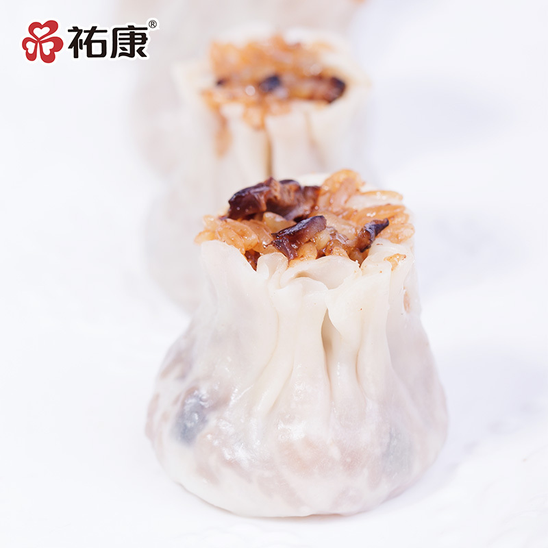 [速冻新品]祐康320g香菇鲜肉烧麦*3包家庭早餐点心零食糯米烧麦