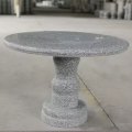 质凡石头桌子户外大理石石桌 1000*1000*650mm
