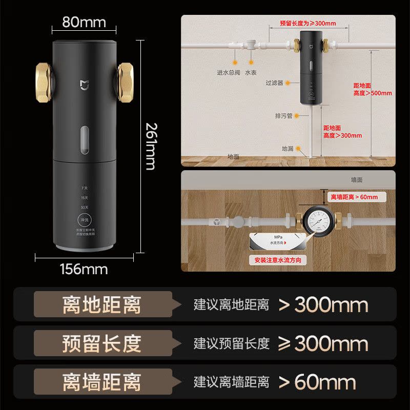 米家前置过滤器 Pro图片
