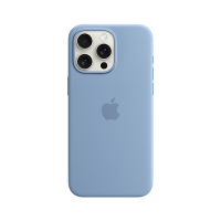 iPhone 15 Pro Max 专用 MagSafe 硅胶保护壳 - 凛蓝色