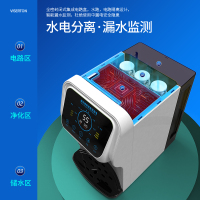 威世顿VISERTON 饮水机 家用净水机台式直饮机净水器免安装 RO反渗透除菌 净饮一体机