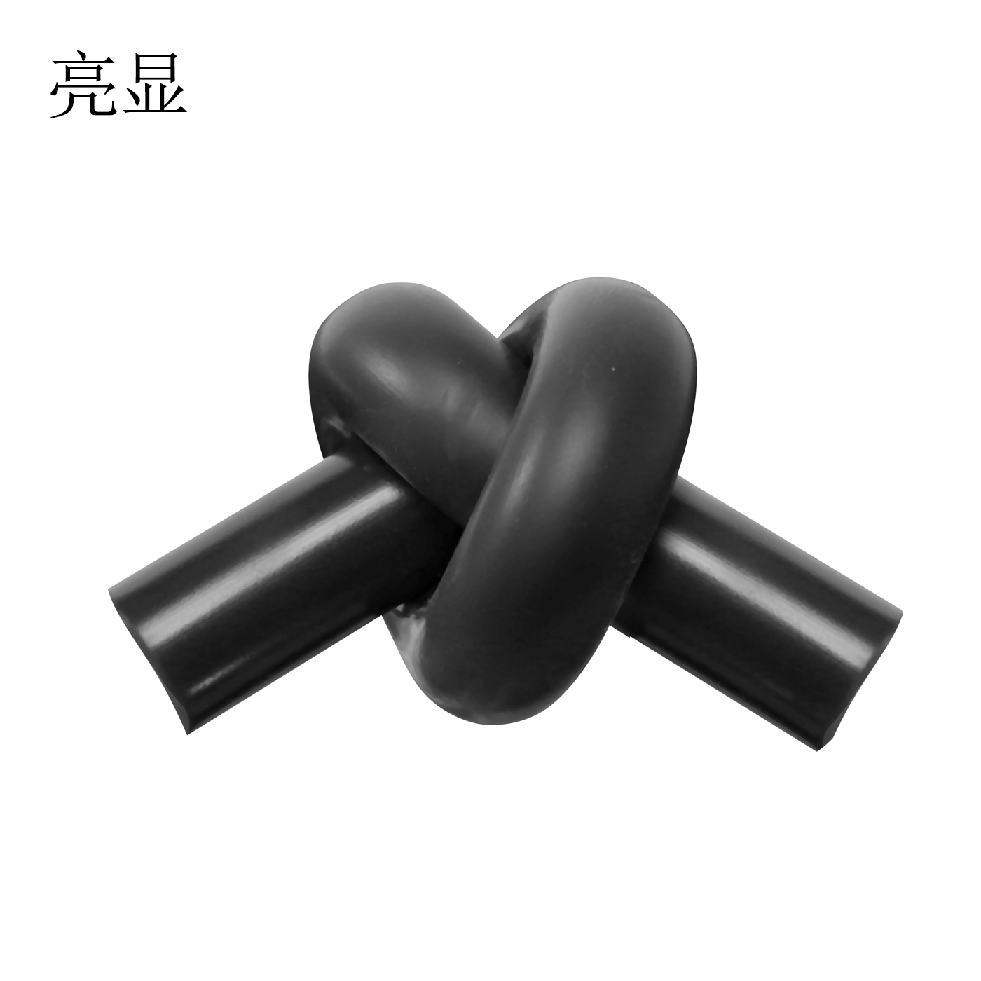 亮显 中性硅酮密封胶 L-192 黑色 300ml/支高清大图