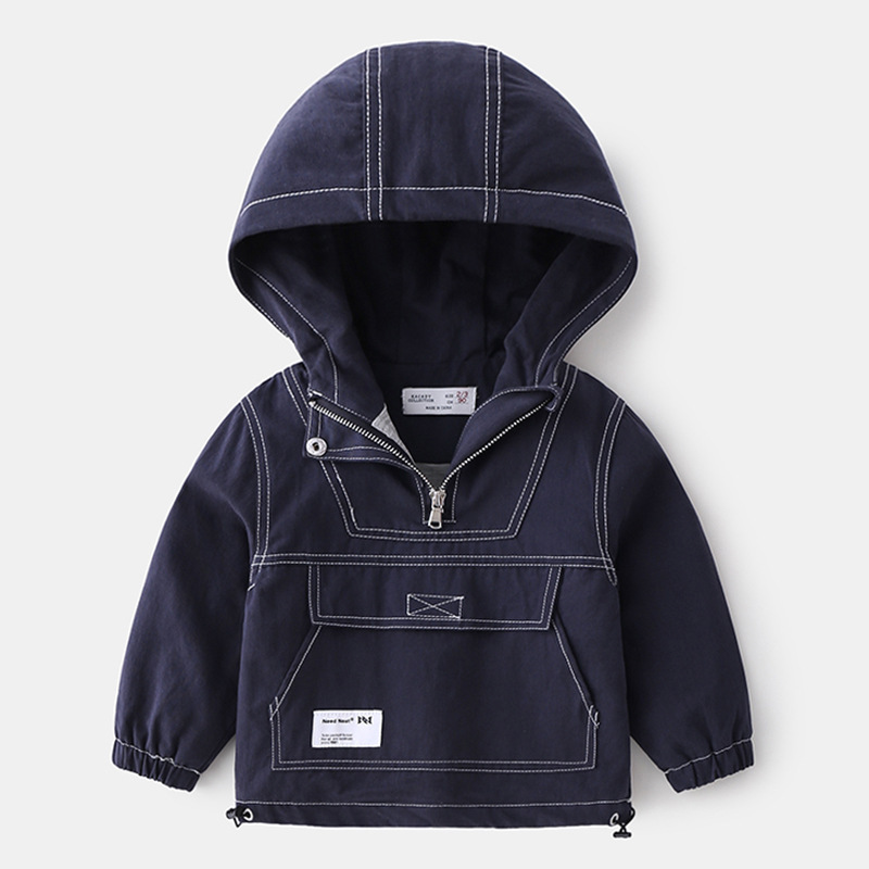 秋款童装男童儿童外套冲锋风衣外套秋装新款宝宝童装小童1岁3秋季