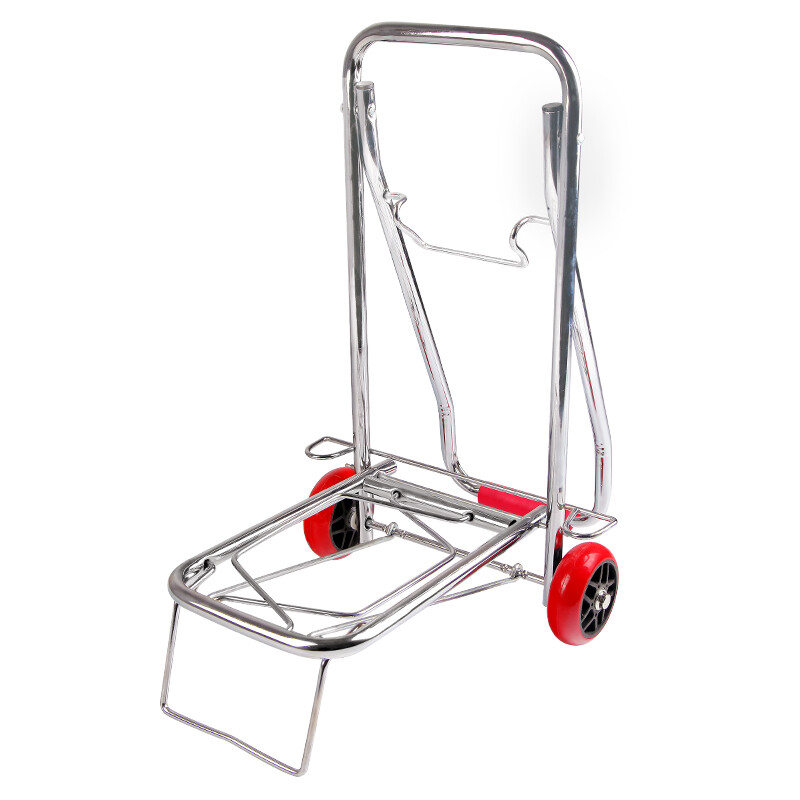 新越昌晖行李车拉杆车折叠小推车便携买菜车拉货车小拖车购物车手拉车手推车 承重约40kg C016-HL高清大图