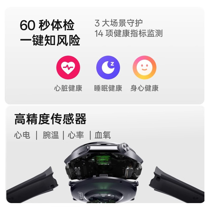 OPPO Watch X2 OWW251 千峰蔚蓝