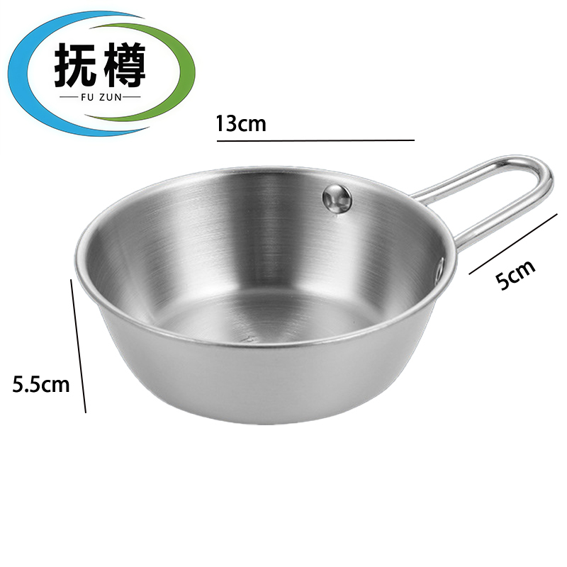 抚樽不锈钢碗 大号/个高清大图