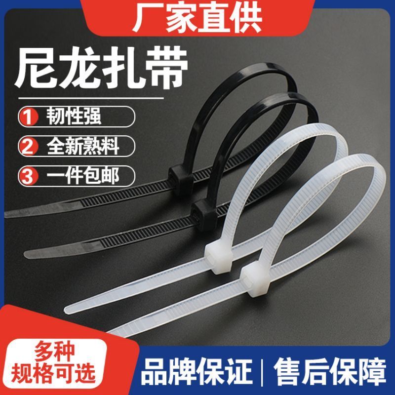 国标扎带 4*250(宽度2.7MM 长度25厘米) 10万根