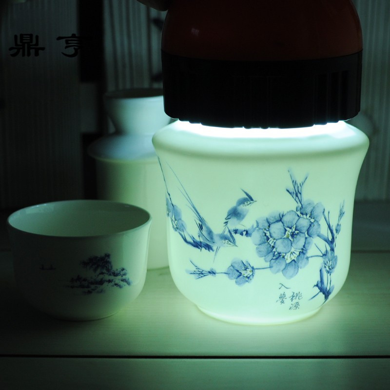 鼎亨二两暖酒壶白酒酒具套装陶瓷热酒壶烫酒壶清酒酒杯黄酒温酒器