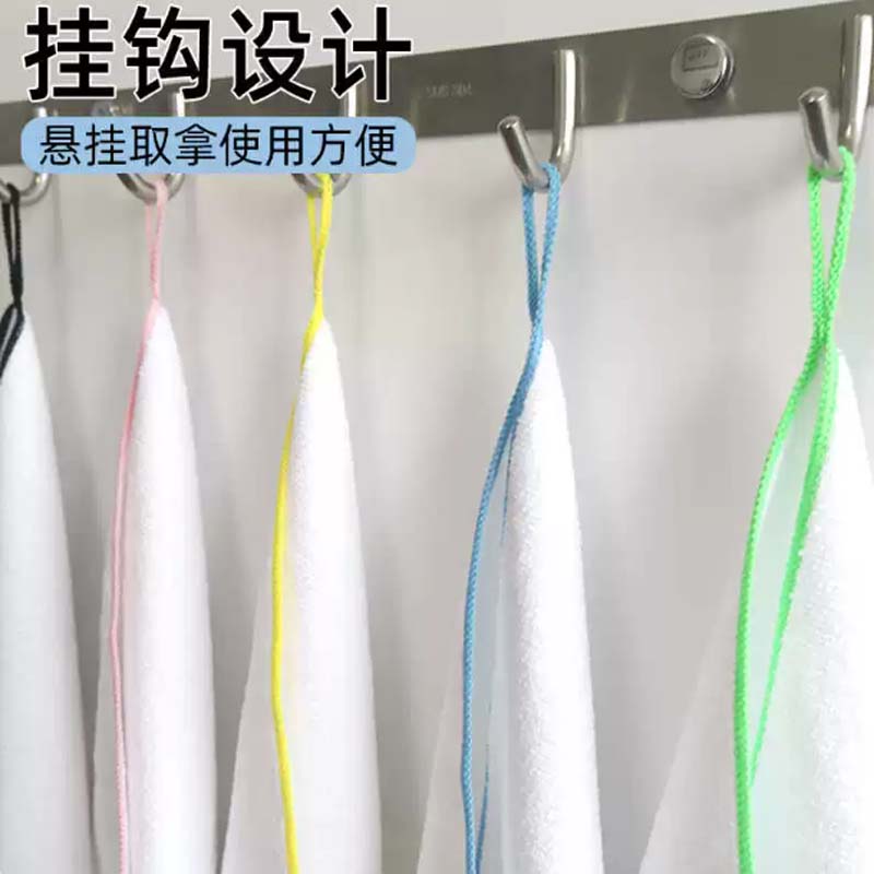 边框毛巾 35*35cm 绿色、黄色、灰色、蓝色、白色,各20件,纤维材质高清大图