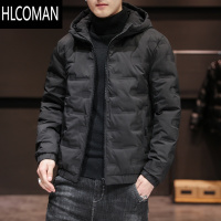 HLCOMAN棉衣男士外套2024新款潮流加厚羽绒棉服工装潮牌棉袄潮 XL 1988黑色