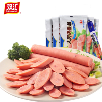 双汇(Shuanghui)大肉块香肠240g袋装即食火腿肠零食品小吃泡面配方便面搭档