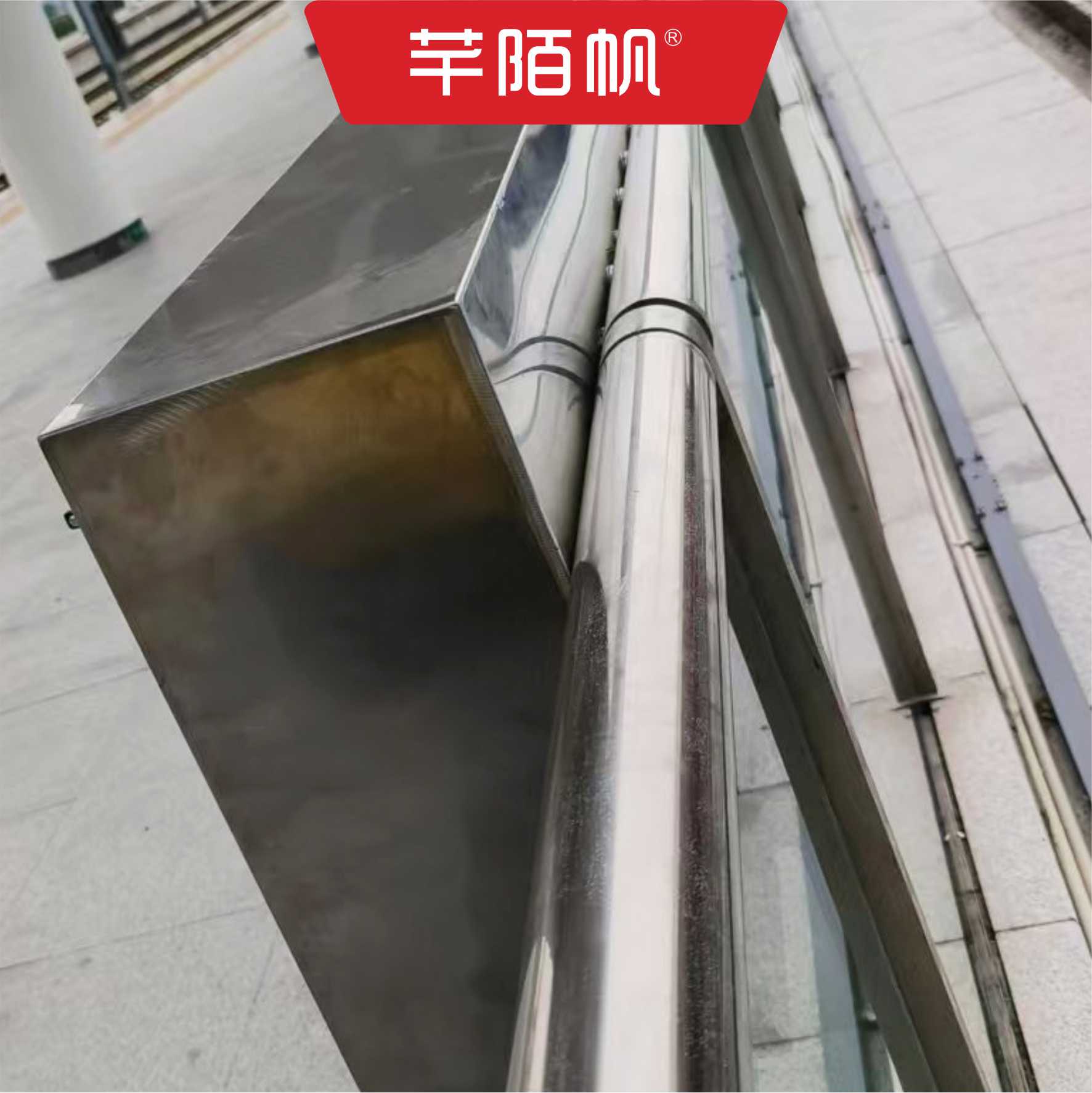 芊陌帆/应急备品柜/不锈钢应急勾杆箱/QMFBPG-01/个高清大图