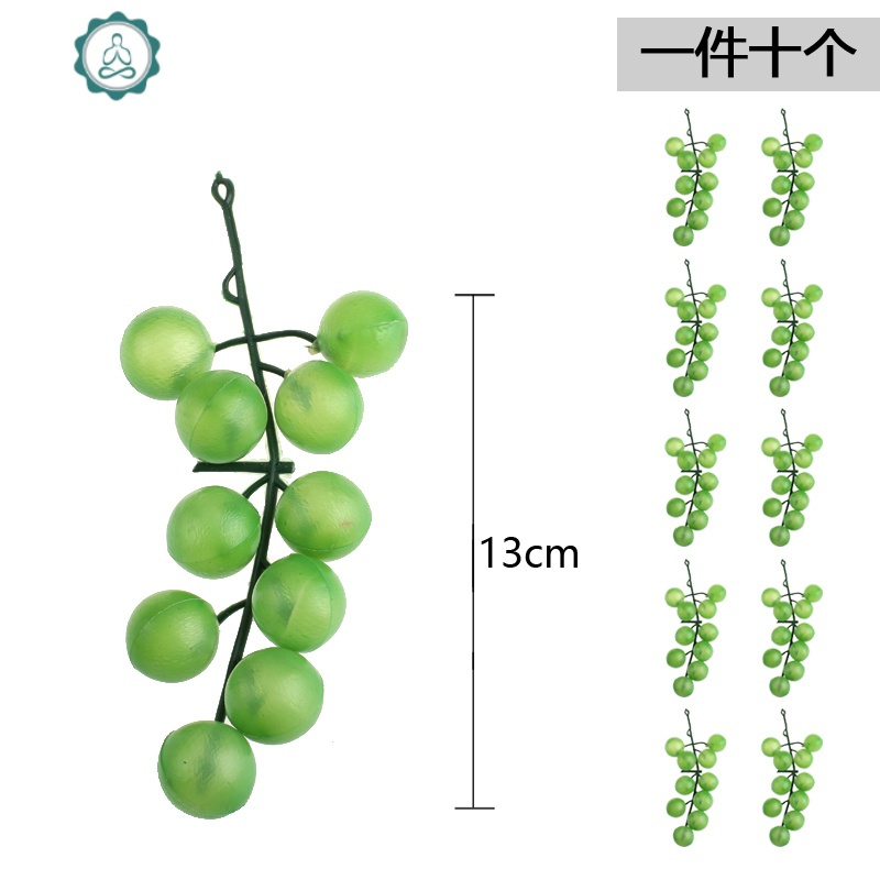 仿真藤条假绿植水果店挂件叶物藤蔓塑料蔬菜吊顶装饰花辣椒樱桃果 封后 芒果十串价格仿真植物