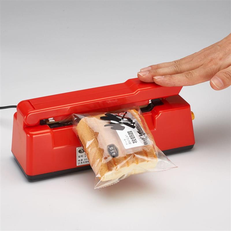 100型手压式封口机 月饼牛轧糖茶叶等视频封口机 送发热丝布|蓝色封口