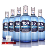6瓶装 42度枝江酒蓝柔特曲白酒 500毫升*6瓶 湖北酒 国产白酒