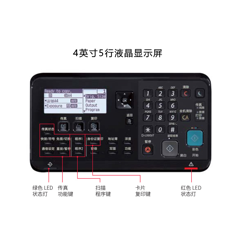 夏普(SHARP)BP-C2521R彩色A3激光打印机复印机数码复合机a3a4多功能打印复印扫描一体机(含输稿器)
