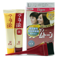 美源(MEIYUAN)可瑞慕染发膏 日本原装进口染发剂 健康遮盖白发染发霜 男女兼用 3G明亮栗色