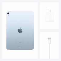 Apple 苹果 iPad Air 4代 2020年新款 256G WLAN(wifi版)10.9英寸 平板电脑 A14仿生 视网膜显示屏 MYFY2CH/A 天蓝色