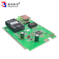 圣钧科技 SHENGJUN TECHNOLOGY 机架式收发器单板 双纤单板百兆1310/1550+个