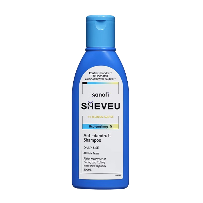 SELSUN 洗发水 200ml 1瓶 滋养修护蓝瓶 适合中性干性发质 无硅油去屑止痒头皮之藓溢脂性皮之炎 澳洲进口