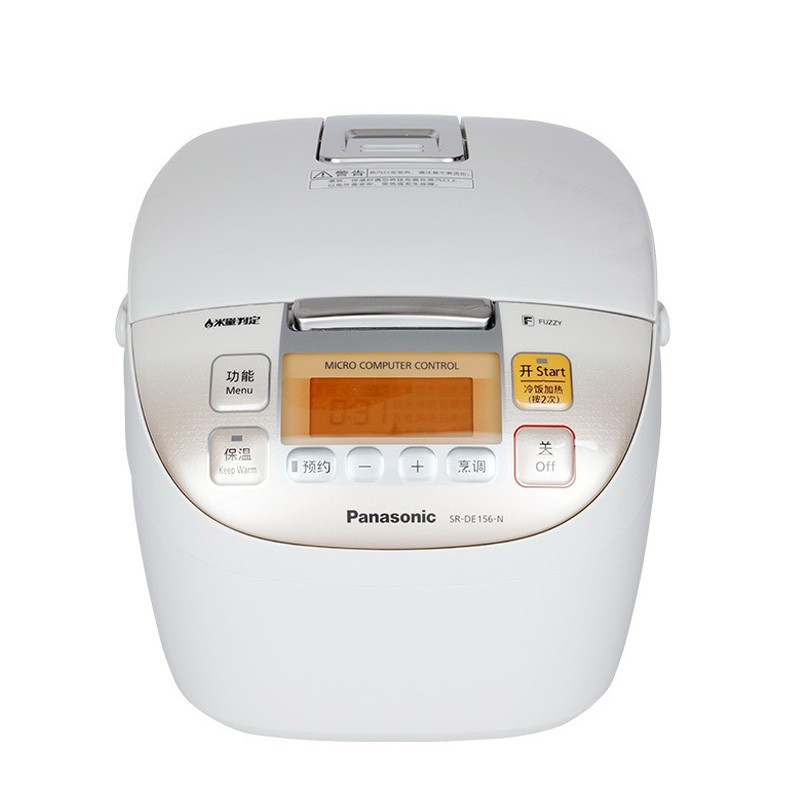 松下（Panasonic）SR-DE186-F 电饭煲 家用智能加热电饭煲 多功能菜单米量判定备长炭内胆5L