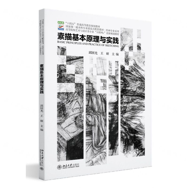 [N]素描基本原理与实践(高等院校艺术与设计类专业互联网+创新规划教材)/绘画专业系列-9787301344910高清大图