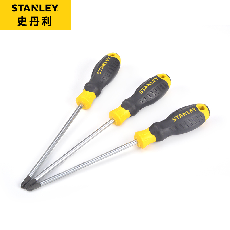 史丹利(STANLEY)60-811-23 B系列胶柄十字螺丝批PH2x150mm