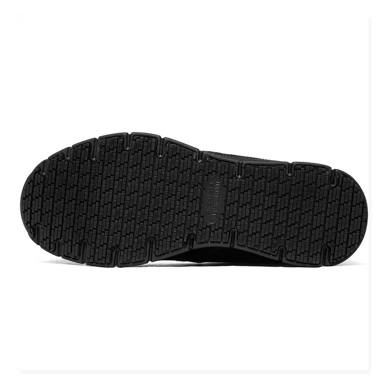 斯凯奇男款休闲商务皮鞋77156/BLK-7双高清大图