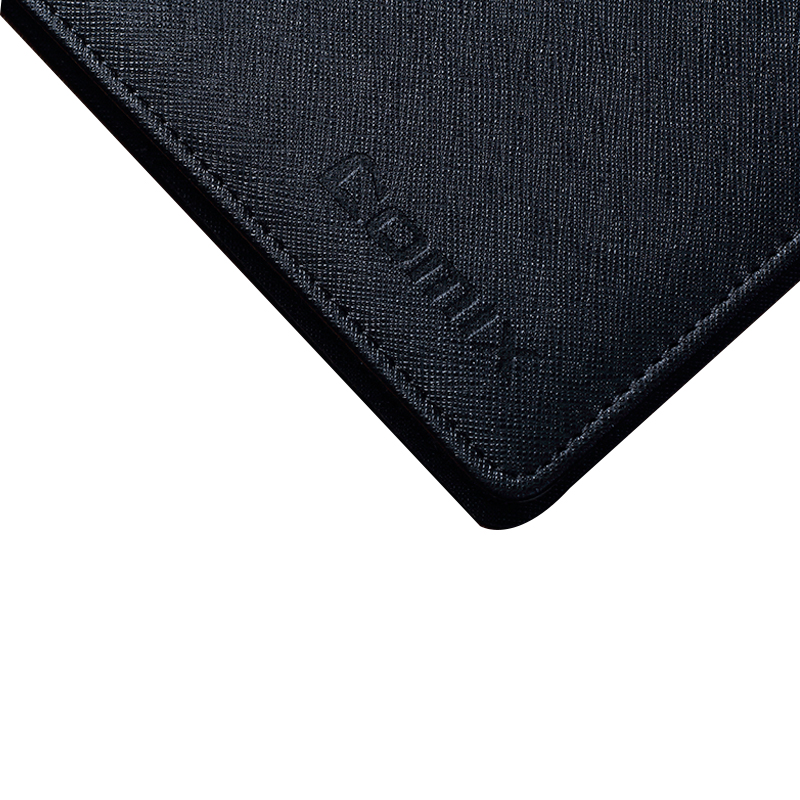 齐心 C5828 皮面笔记本 18K 146张 黑 单本装高清大图