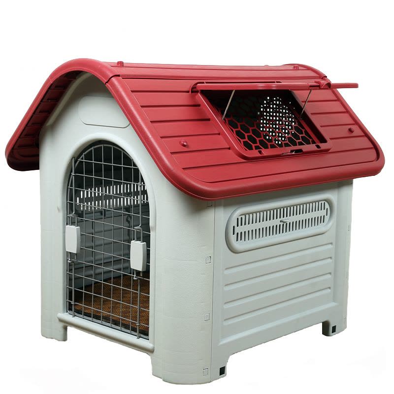 户外狗窝四季通用狗屋防雨保暖宠物猫窝大型犬狗笼室外夏季狗房子图片